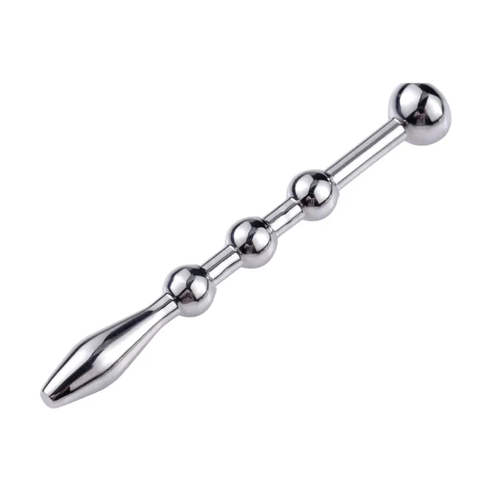 Anal | Fixxx - Penis Plug Set met Balletjes - 3 stuks - RVS - Zilver - Fixxx