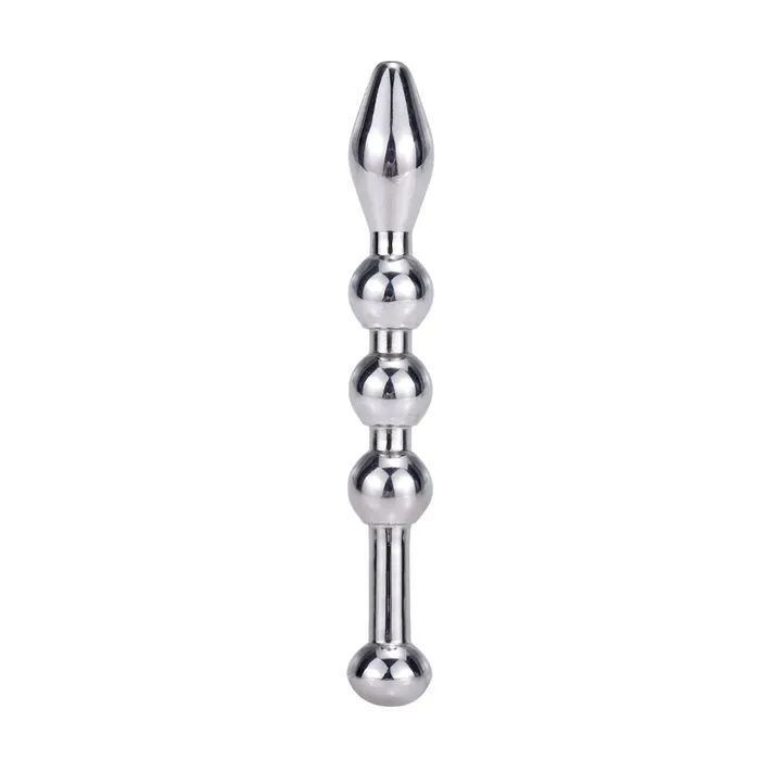 Anal | Fixxx - Penis Plug Set met Balletjes - 3 stuks - RVS - Zilver - Fixxx