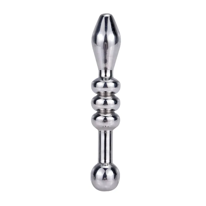 Anal | Fixxx - Penis Plug Set met Balletjes - 3 stuks - RVS - Zilver - Fixxx