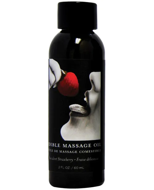 Couples | Earthly Body Earthly Body Edible Massage Oil - 2 oz - Assorted Flavors