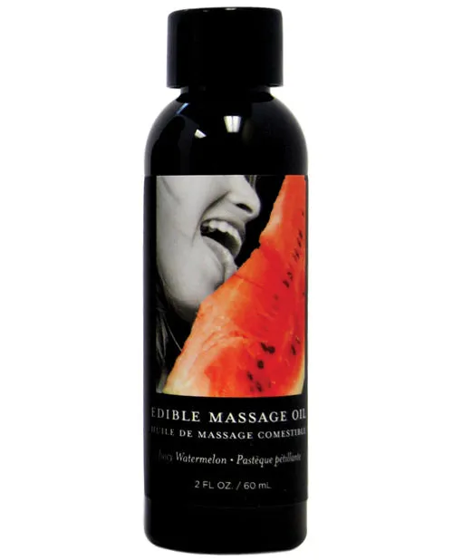 Couples | Earthly Body Earthly Body Edible Massage Oil - 2 oz - Assorted Flavors