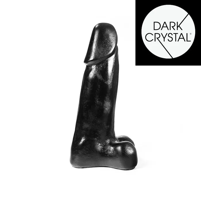 Dark Crystal Dildos | Dark Crystal - XXL Dildo 26 x 7 cm - Zwart