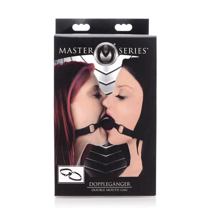 Dildos XR Brand Doppleganger Silicone Double Mouth Gag