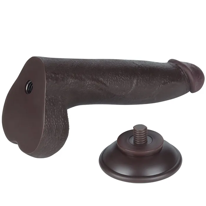 Fallo Scappellabile come un pene vero 8.5'' - Nero | Lovetoy Vibrators