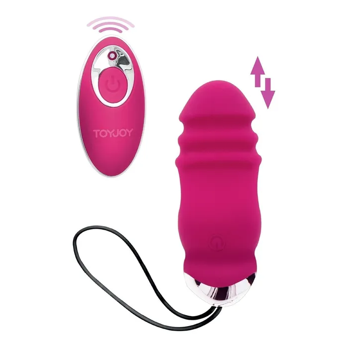 Female Sex Toys ToyJoy Sunny Side Ovulo Wireless con Movimento di UpDown 6 diverse modalit di movimento e 2 velocit diverse Silicone Ricaricabil