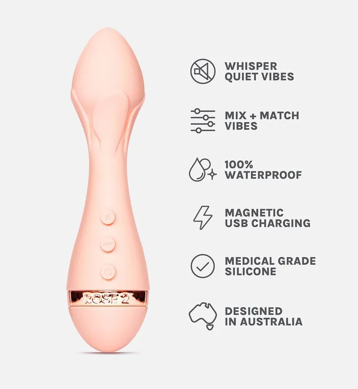 Female Sex Toys | Vush Vush - The Rose 2 Precision Bullet Vibrator - Lichtroze