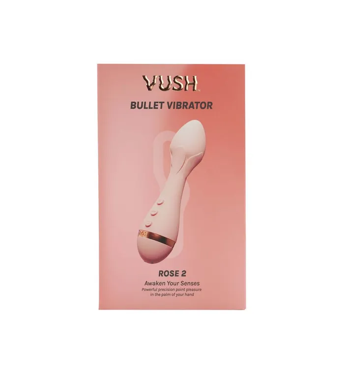 Female Sex Toys | Vush Vush - The Rose 2 Precision Bullet Vibrator - Lichtroze