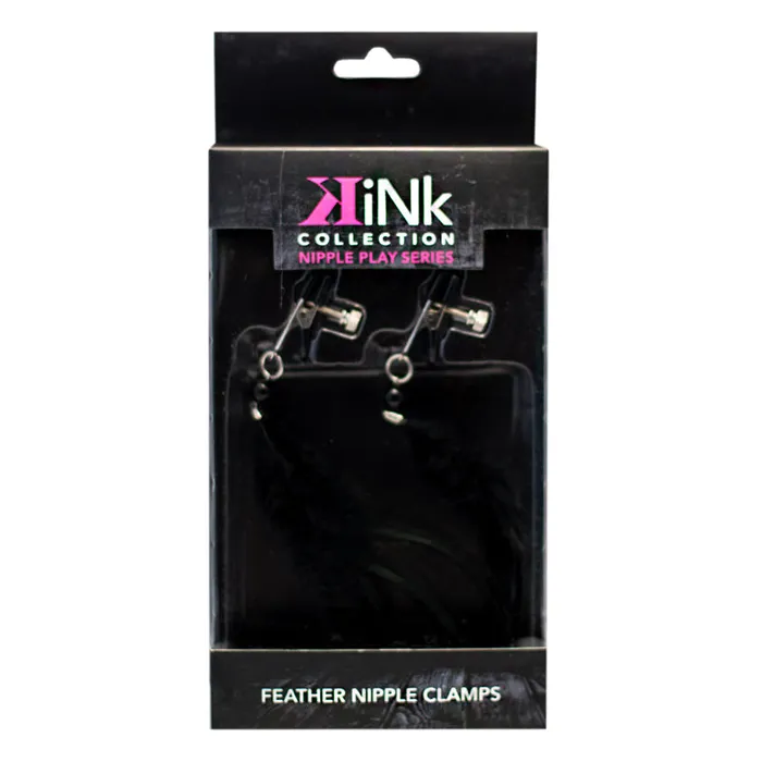 Kink Collection Feather Alligator Nipple Clamps Eden Novelties Female Sex Toys