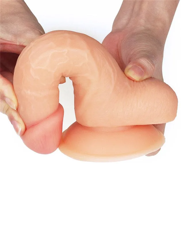 Lovetoy Dildos | Lovetoy - The Ultra Soft Dude Realistische Dildo - 18 x 4 cm