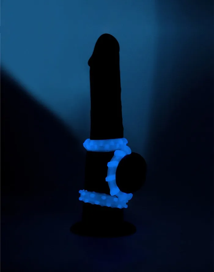 Lovetoy Female Sex Toys | Lovetoy - Lumino Play - Cockringen Set 3-delig  - Glow In The dark