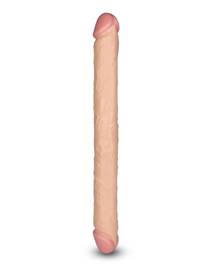 Lovetoy Lovetoy Kingsize Slim Ultra Dubbele Dildo 45 cm Lichte Huidskleur Female Sex Toys