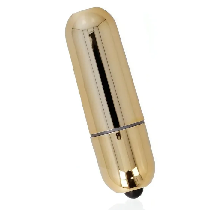 Mini Bullet Vibe - Stimolatore Clitorideo con 10 diverse modalità di vibrazione - Dorato | Online Female Sex Toys