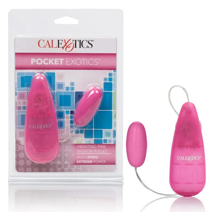 Pocket Exotic Pink Passion Bullet California Exotic Vibrators