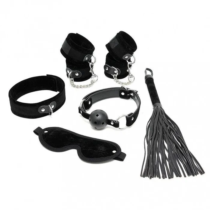 Rimba Bondage Play Couples Rimba Bondage Play Soft Bondage Beginners Set 6delig Zwart