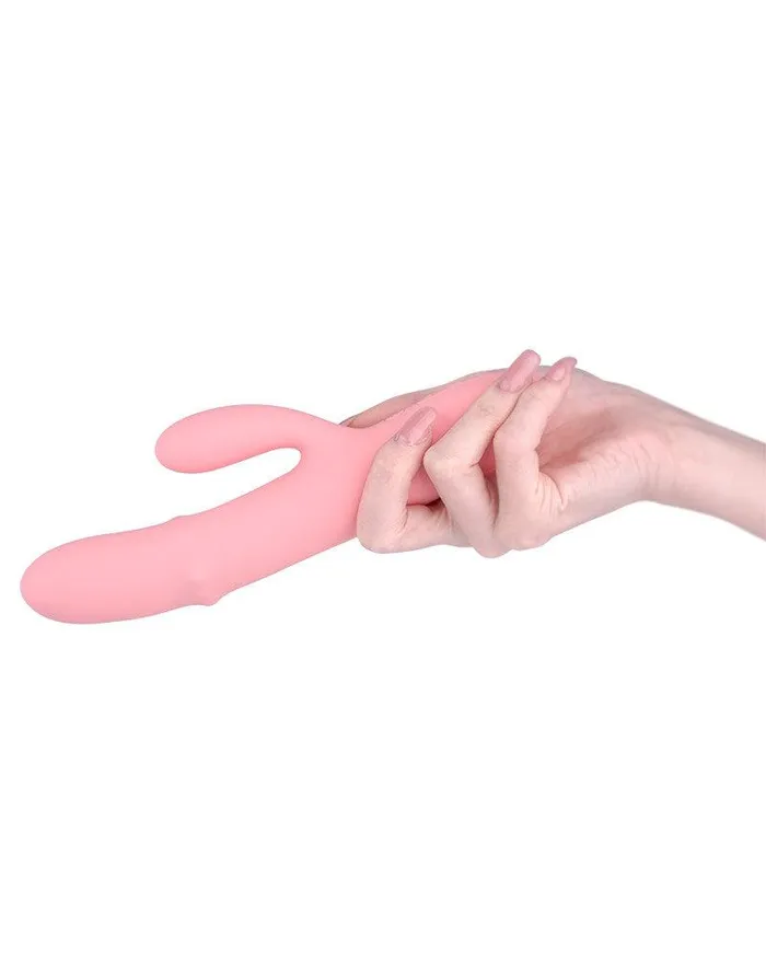 Svakom - Mora Neo - Interactieve Rabbit Vibrator met stotende kralen-ring - App Control - Roze | SVAKOM Female Sex Toys