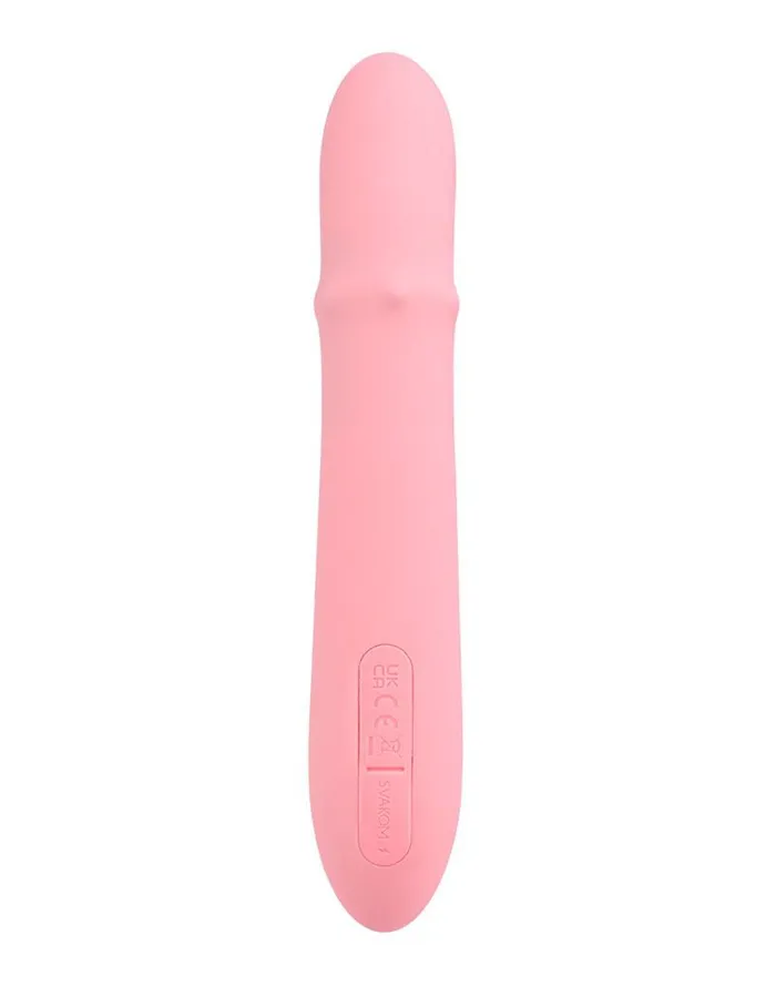 Svakom - Mora Neo - Interactieve Rabbit Vibrator met stotende kralen-ring - App Control - Roze | SVAKOM Female Sex Toys