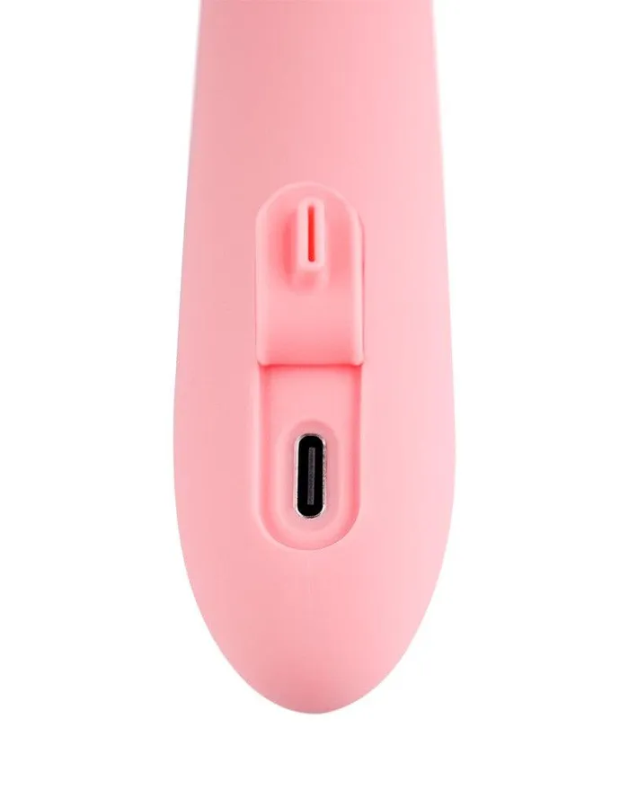 Svakom - Mora Neo - Interactieve Rabbit Vibrator met stotende kralen-ring - App Control - Roze | SVAKOM Female Sex Toys