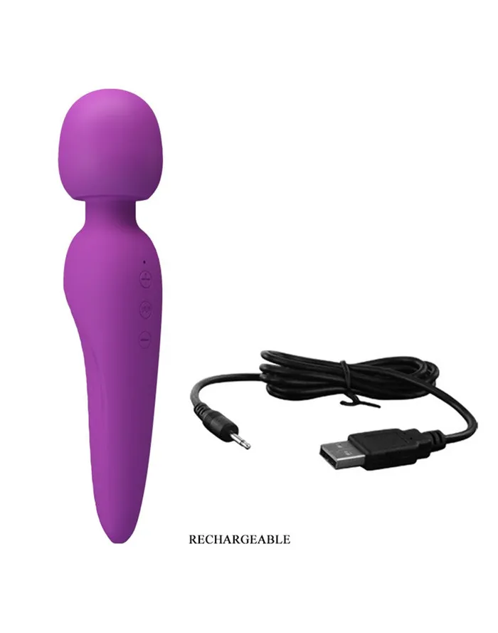 Vibrators | Pretty Love Pretty Love - Meredith - Wand Vibrator - 12 Standen - Waterproof - Paars