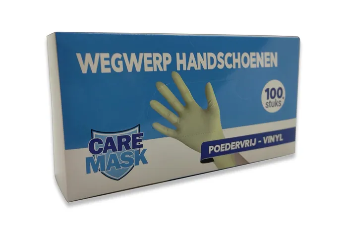 Vinyl Handschoenen Poedervrij - Wit - Medium - 100 stuks | Dusedo Male Sex Toys