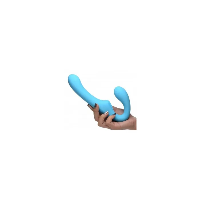 XR Female Sex Toys | Masturbatore Doppia Penetrazione XR Azzurro Silicone