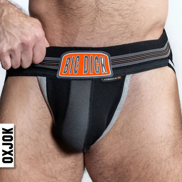 Anal | Bulger the Big Pouch Jock Black Iron Small - Oxjok