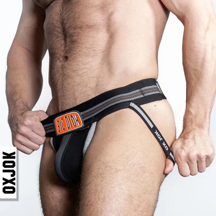 Anal | Bulger the Big Pouch Jock Black Iron Small - Oxjok