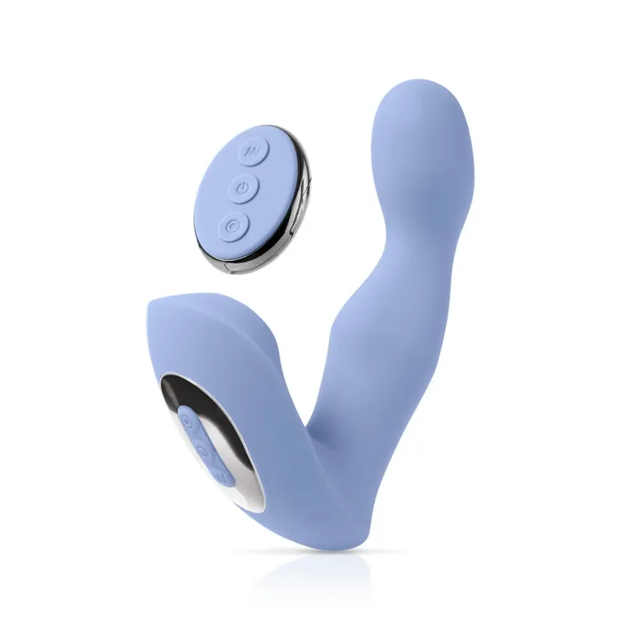 Anal JimmyJane Pulsus PSpot Blue USB Rechargeable Prostate Massager with Remote JimmyJane