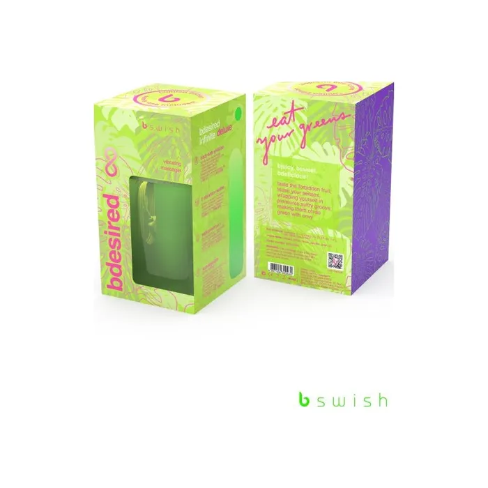 Bdesired Infinite Deluxe Paradise Green | Bswish Vibrators