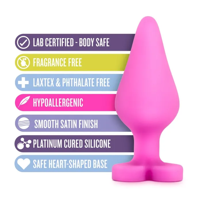 Blush Novelties Vibrators | Naughty Candy Heart - Be Mine - Pink