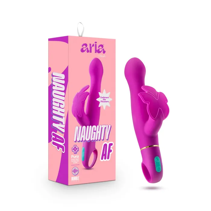 Blush Vibrators | Aria Naughty AF - Powerful G-Spot Vibrator by Blush