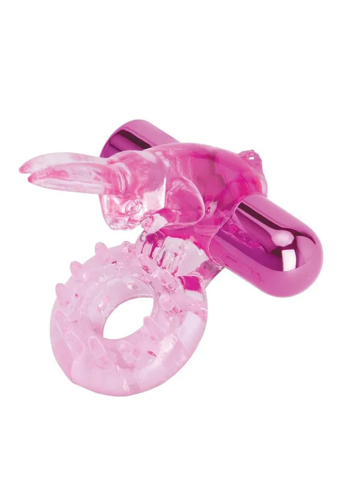 Bodywand Vibrators Bodywand Rechargeable Rabbit Ring Pink