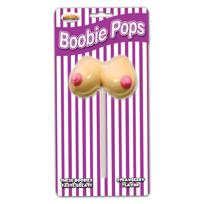 Boobie Pops - Strawberry | Hott Products Vibrators