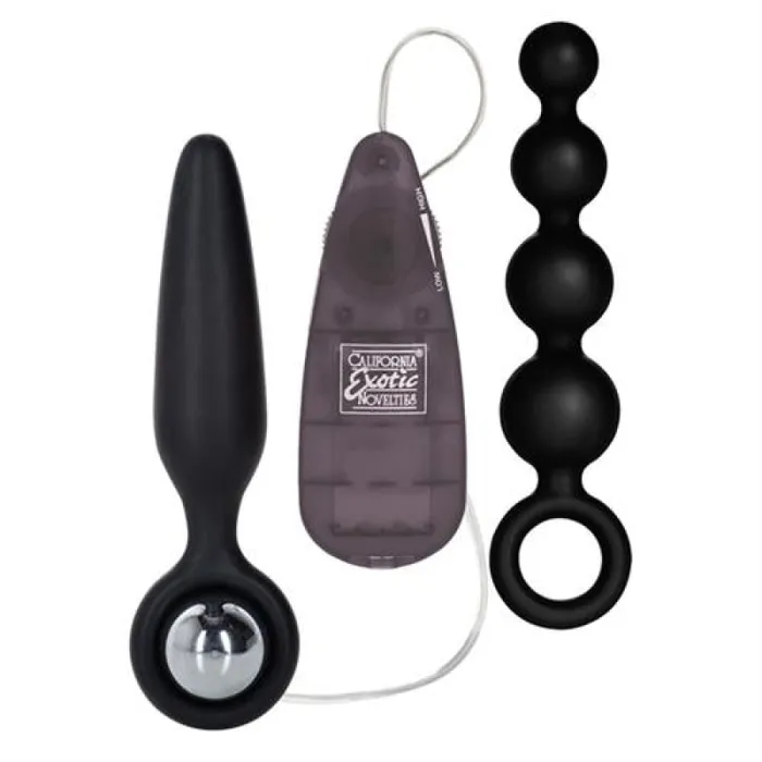 Booty Call Booty Vibro Kits Black CalExotics Anal