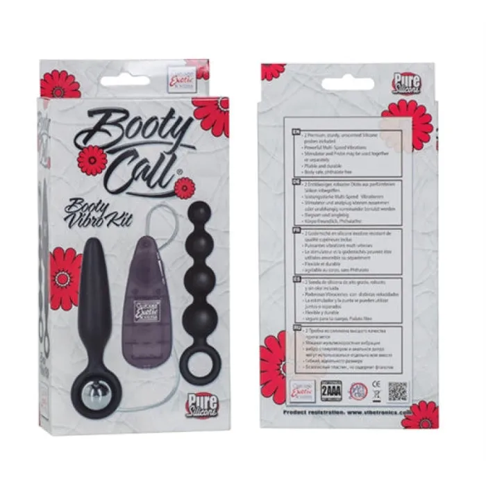 Booty Call Booty Vibro Kits - Black | CalExotics Anal