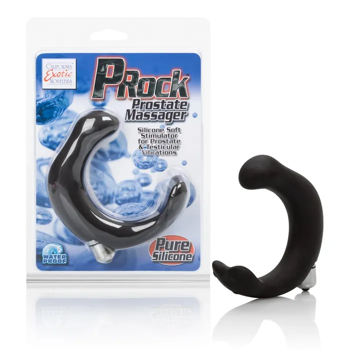 CalExotics Anal | Dr. Joel Kaplan P-Rock Prostate Massager - Black