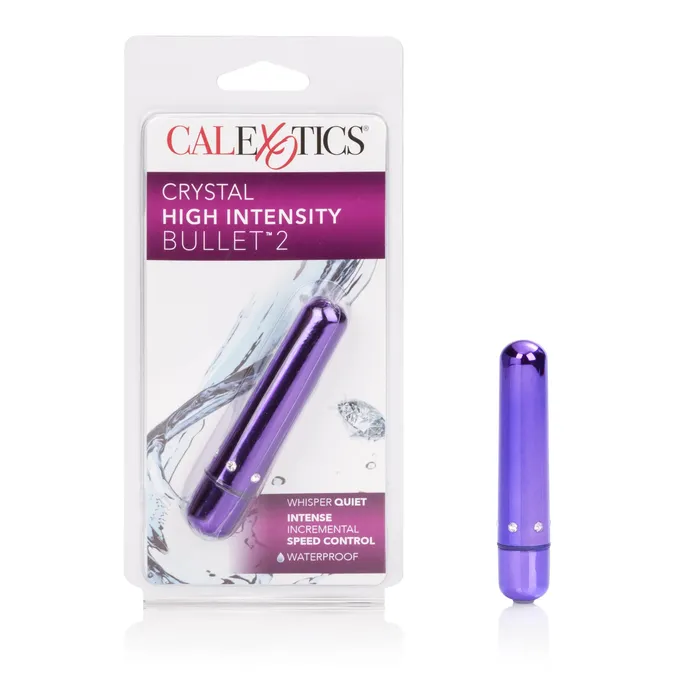 CalExotics Female Sex Toys Dazzling CrystalEmbellished Seamless Bullets Vibrator