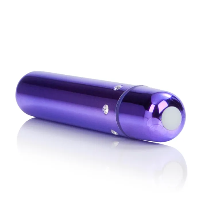 CalExotics Female Sex Toys | Dazzling Crystal-Embellished Seamless Bullets Vibrator