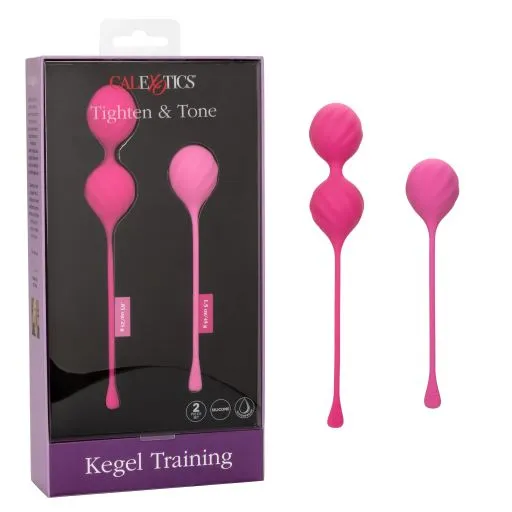 CalExotics Female Sex Toys Kegel Training 2 Pc Set