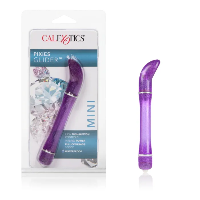 CalExotics Vibrators Pixies Glider Waterproof Vibe Purple