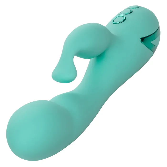 California Dreaming Tahoe Temptation Rabbit Vibrator - Teal | CalExotics Vibrators