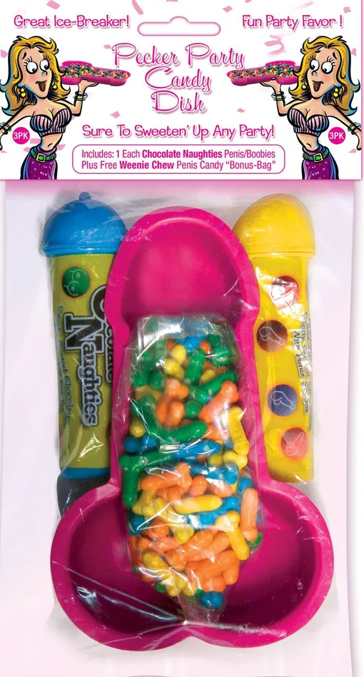 Candyprints Male Sex Toys Pecker Penis Candy Dish Tray