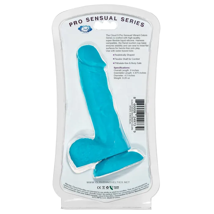 Cloud 9 Novelties Cloud 9 Vibrant Colors 6 Pro Sensual Line | Male Sex Toys