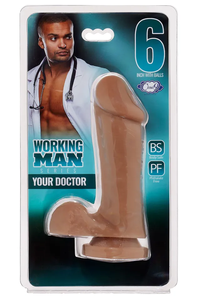 Cloud 9 Working Man 6 Inch With Balls | Cloud 9 Novelties Dildos