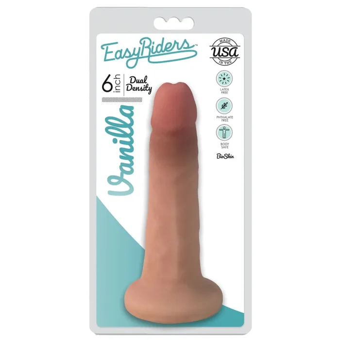 Curve Toys Dildos Easy Riders 6 Slim Dong Vanilla