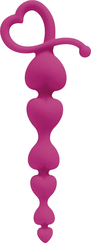 Curve Toys Female Sex Toys Hearts on a String Magenta