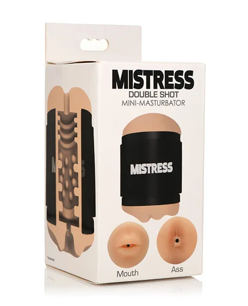 Curve Toys Male Sex Toys | Curve Novelties Mistress Mini Double Stroker Ass & Mouth