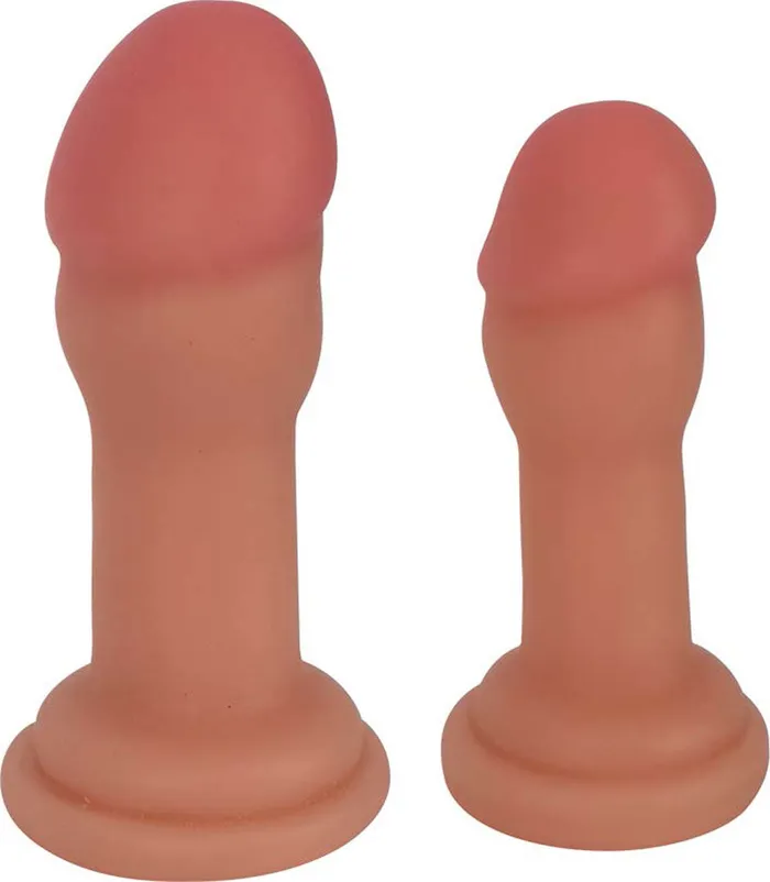 Curve Toys Male Sex Toys | Jock Anal Plug Duo - Vanilla