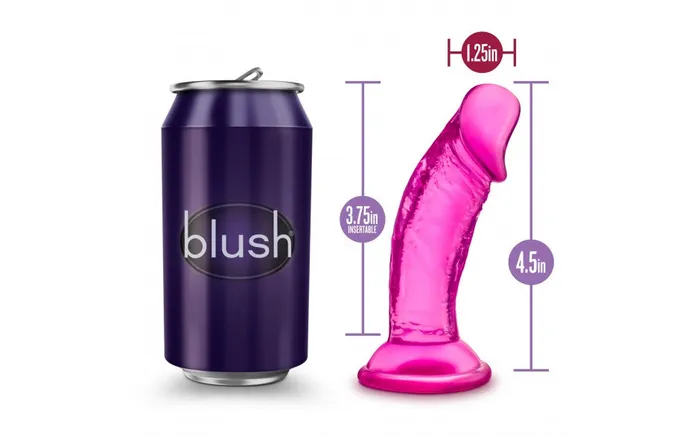 Dildos | Blush Novelties B Yours - Sweet n Small 4'' Dildo-(bl-13620)