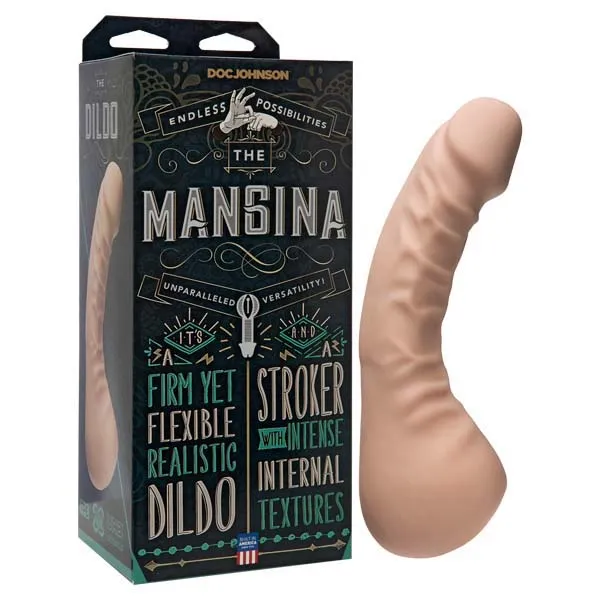 Dildos Doc Johnson The Mangina Flesh 178 cm 7 Stroker Dong