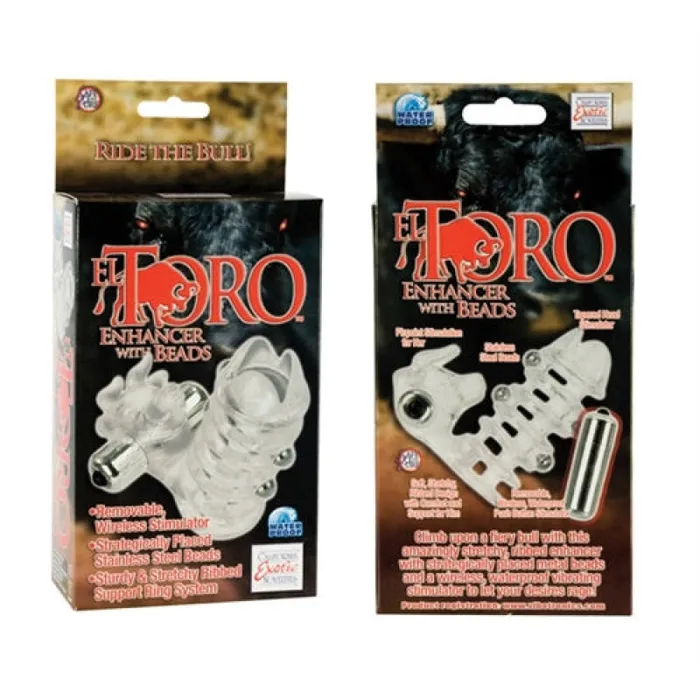 El Toro Enhancer With Beads | CalExotics Male Sex Toys